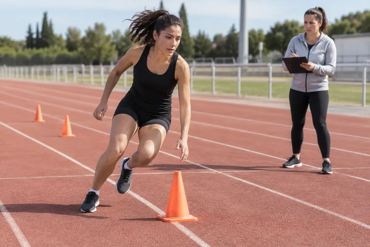 Preparación específica de carrera para pruebas físicas